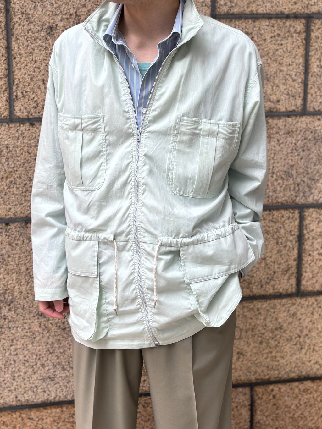 AURALEE (オーラリー) SUPER FINE COTTON LAWN HOODED ブルゾンの