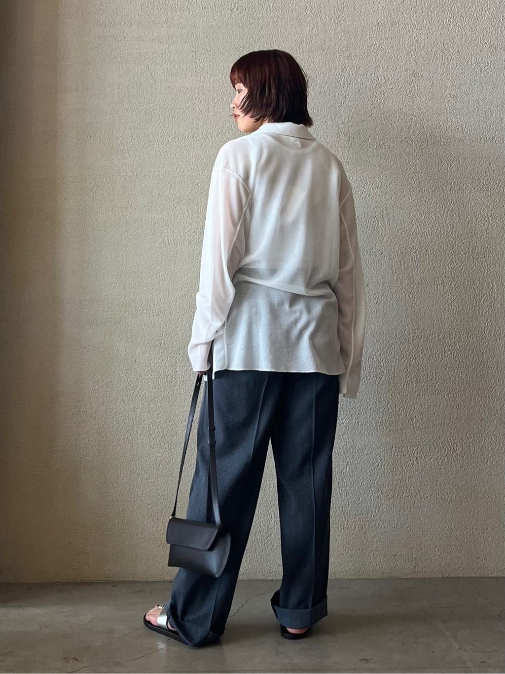 seya. 】 MESH SHIRTのコーディネートスナップ（KY）｜journal