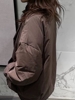 追加》ARTIROSA 撥水テイラーコクーンダウンのコーディネートスナップ