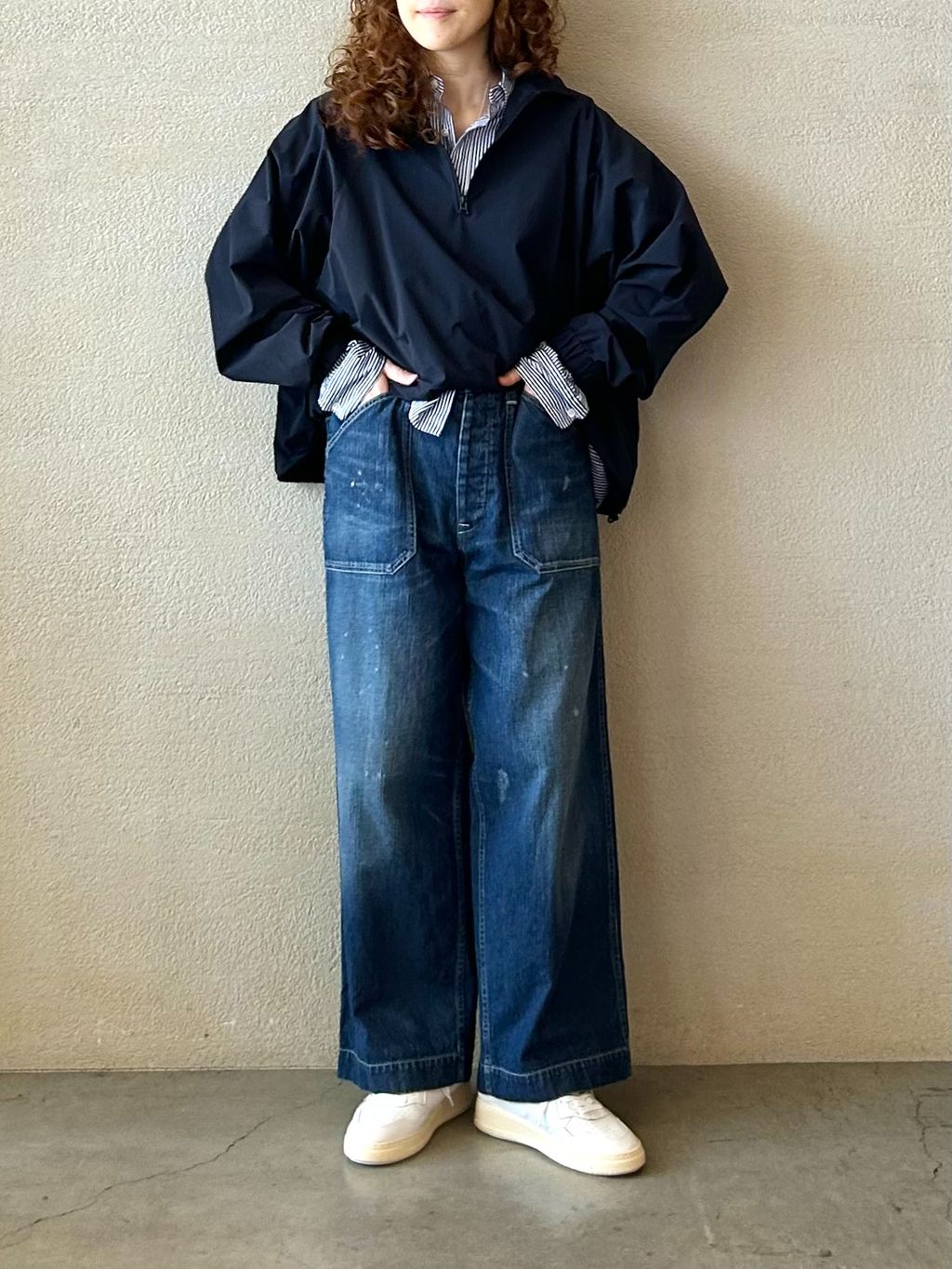 10OZワークパンツのコーディネートスナップ（OE）｜journal standard