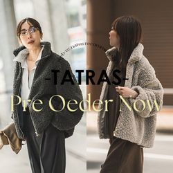 待望の再入荷！今の気分で着こなす「TATRAS」アウター｜NOBLE｜ブログ