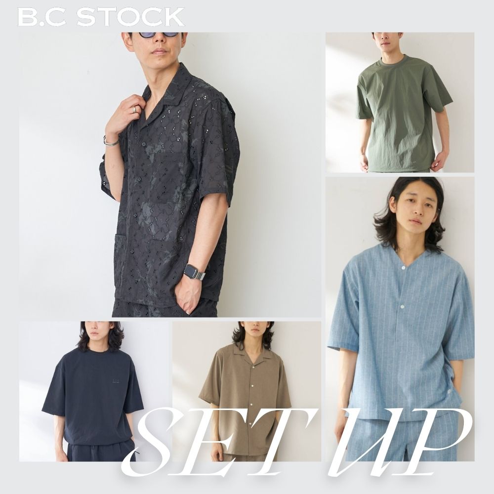 迷ったらこれ。大人のためのセットアップ。｜B.C STOCK｜B.C STOCK