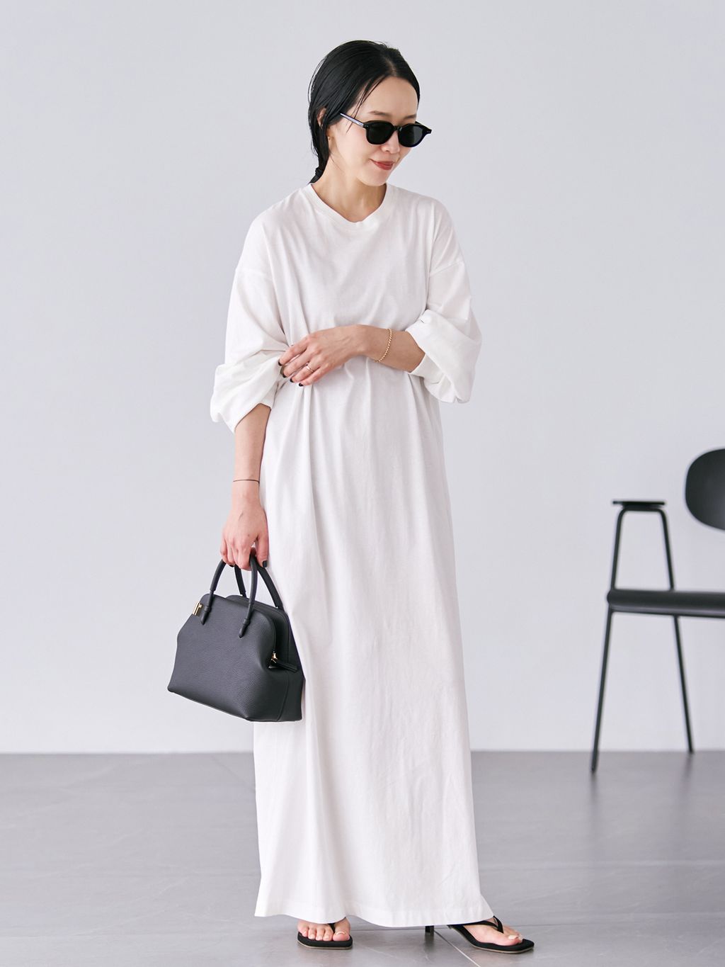 CALUX / キャラクス 別注 MAXI JERSEY ワンピースのコーディネート
