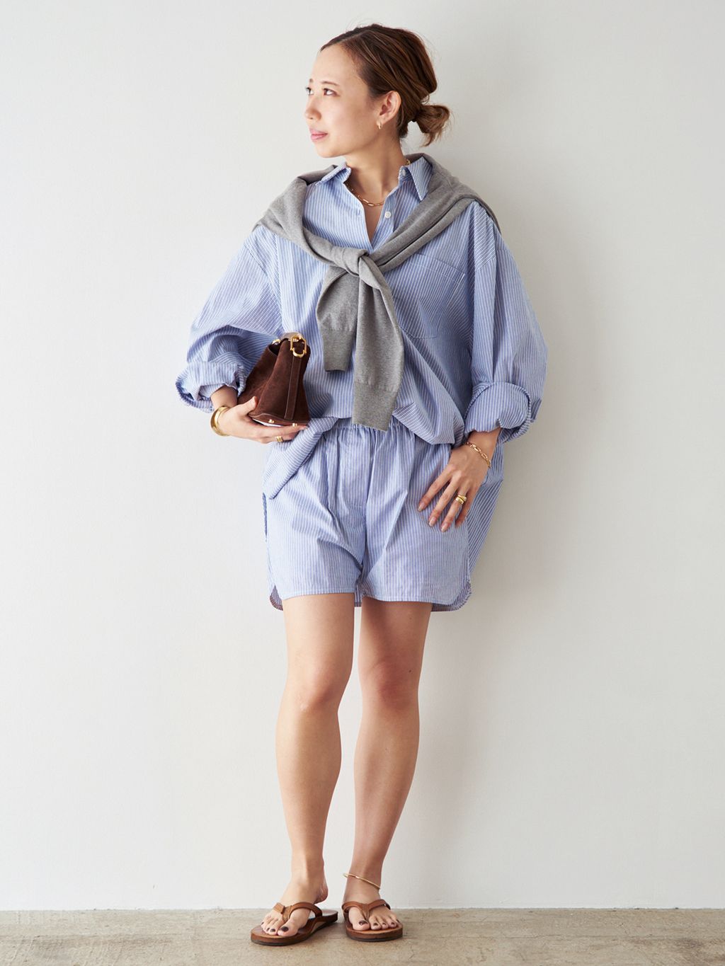 LA PISCINE/ラ ピシーヌ】SHIRTのコーディネートスナップ（MIO