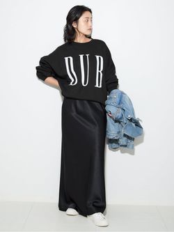 ISNESS MUSIC】DUB SWEAT SHIRTS：スウェットのコーディネートスナップ