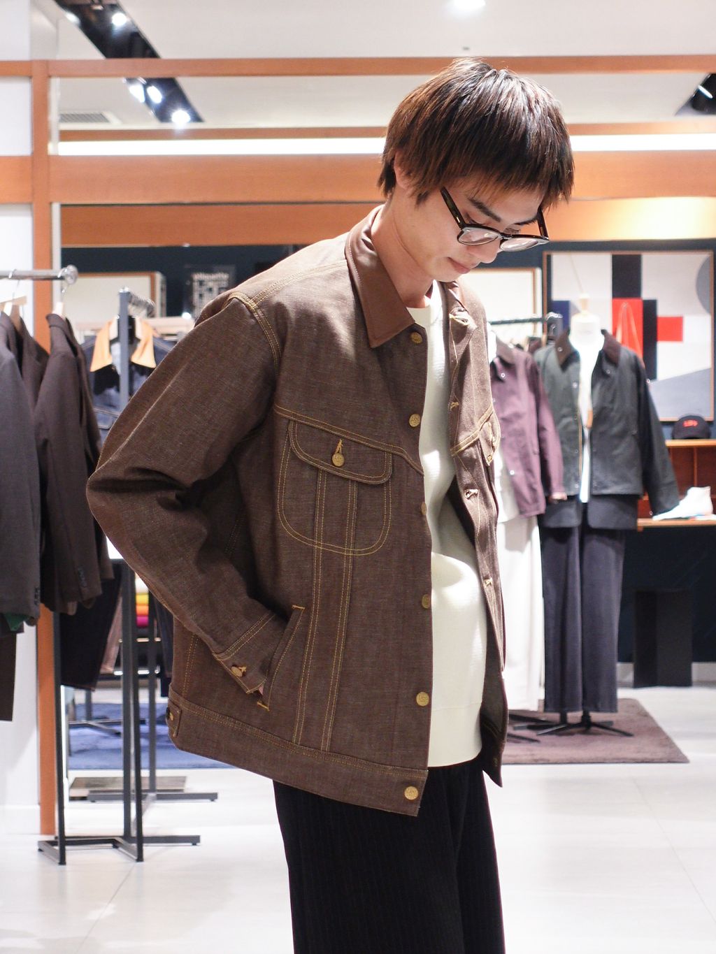 Lee (リー) 別注 101*101-J RIDERS RIGID デニムジャケットの