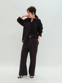 新色有り / 追加予約》シアージャガードシャツのコーディネート