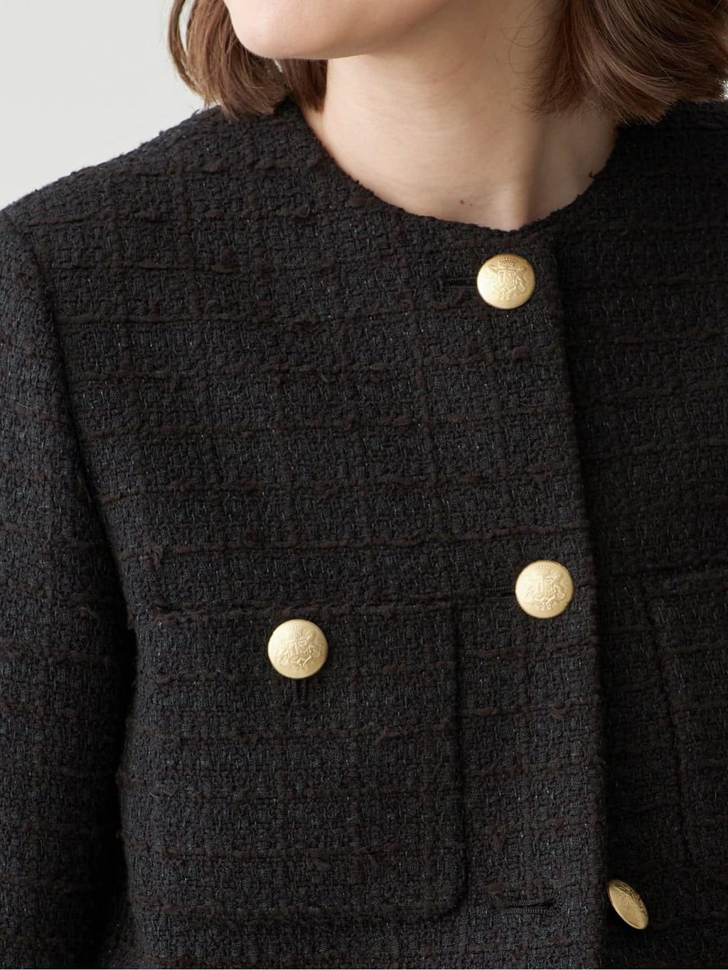 Tweed ブレザーのコーディネートスナップ（MIZU）｜Deuxieme Classe
