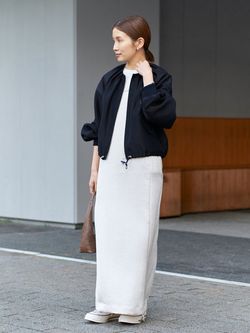新色あり/追加2》ウォッシャブル シアーノーカラーブルゾンの