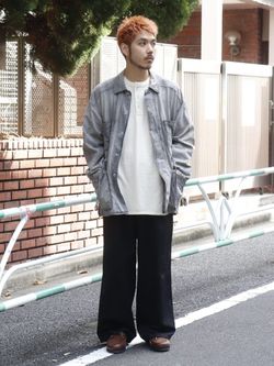 ANCELLM / アンセルム】AGING DENIM SHIRT JACKET（デニムジャケット