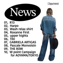 News ｜L'Appartement｜ブログ｜BAYCREW'S STORE