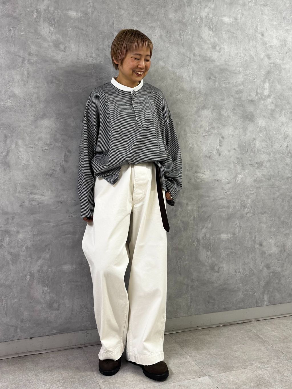 ツイルスタンダードチノのコーディネートスナップ（E.M）｜journal