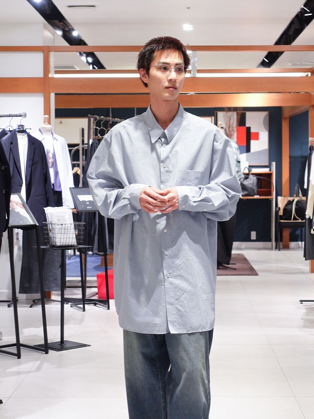 マルタンマルジェラ 1 大きいサイズと小さいサイズを合わせて作ったブラウス Maison Margiela（旧Maison Martin Margiela） - メゾンマルジェラ 4