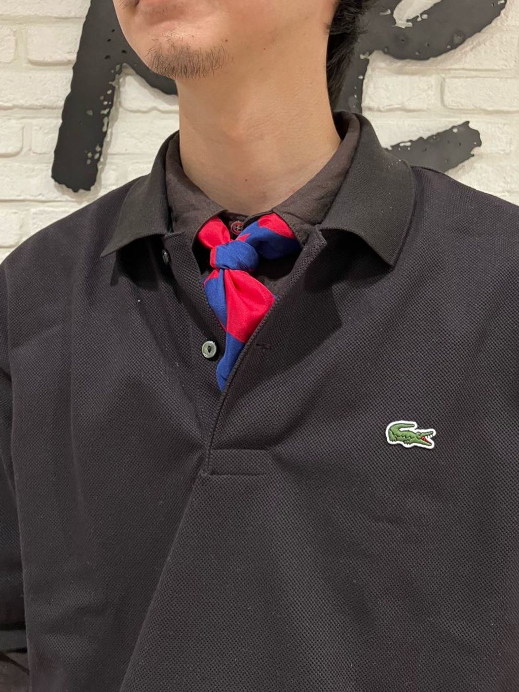 LACOSTE / ラコステ 別注 ボックスシルエット ポロシャツの