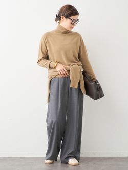 ぺぺのふ24aw Deuxieme Classe CAPRI タートル CAPRI タートルネック プルオーバーのコーディネートスナップ（HIRO