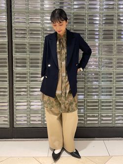 追加3》CP タックチノパンツのコーディネートスナップ（akamatsu