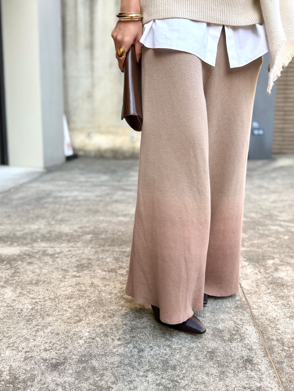 J.J.MERCER/ジェイジェイマーサー】 GRADATION KNIT PANTSの