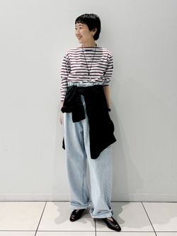 SAINT JAMES/セントジェームス MORLAIX カットソーのコーディネート