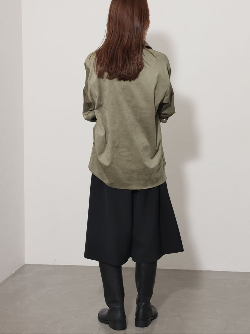 専用です、トラッツォドンナ　ジャーナルスタンダードレリューム購入　オーガンジー 予約》【TORRAZZO DONNA/トラッゾドンナ】カットワークスエードシャツ