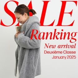 速報》SALE RANKING！＆New Arrival｜Deuxieme Classe｜ブログ