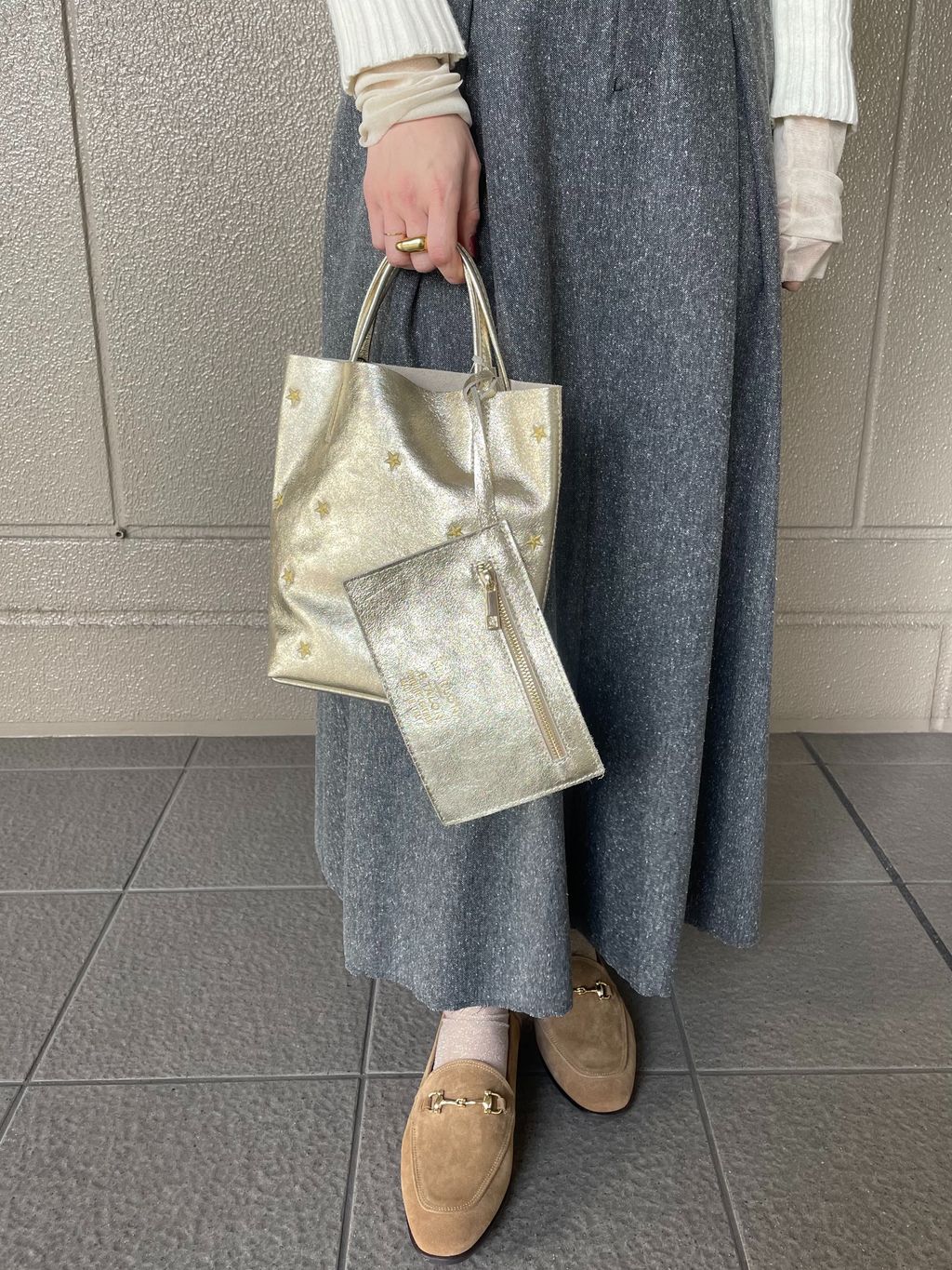 8ナオビ様⑅/21 レザービットバブーシュのコーディネートスナップ（Kawasaki）｜LE