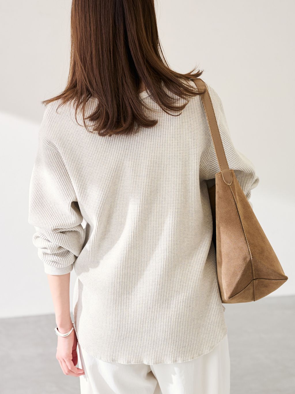 ワッフルロンTのコーディネートスナップ（minami）｜FRAMeWORK