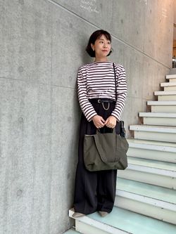 SAINT JAMES/セントジェームス MORLAIX カットソーのコーディネート