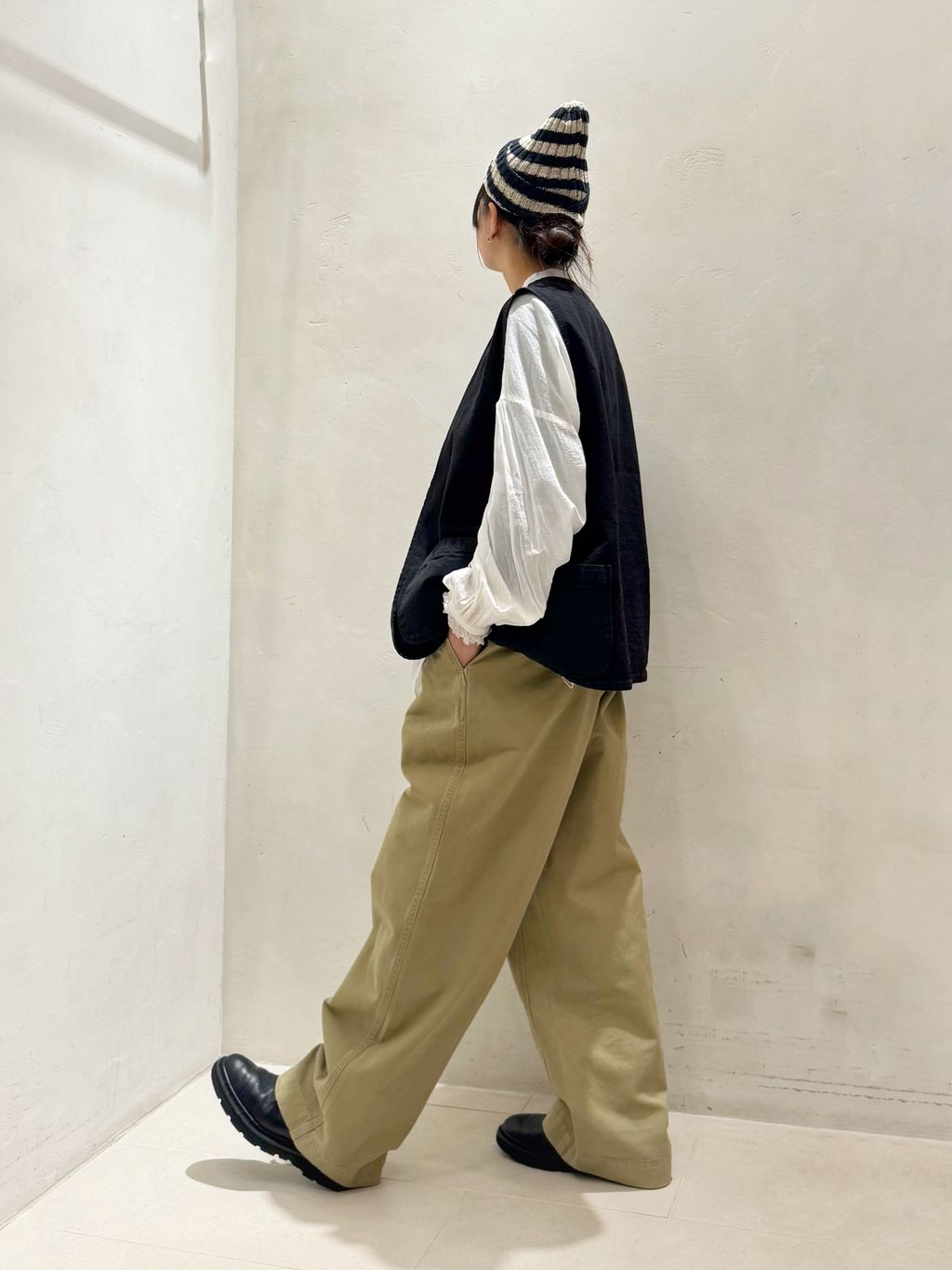 chimala】US ARMY CHINO TROUSERSのコーディネートスナップ（Y.K