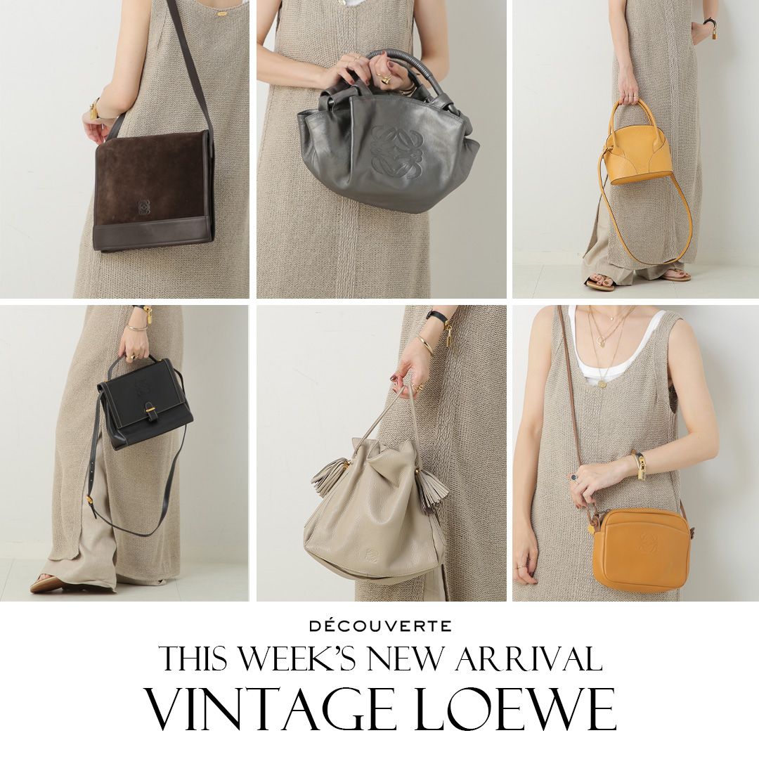 NEW ARRIVALS】 VINTAGE LOEWE｜DECOUVERTE｜ブログ｜BAYCREW'S STORE