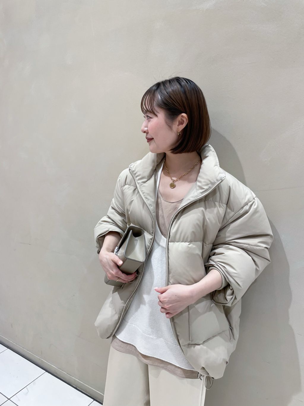 HAKUU / ハクウ 別注 ダウンジャケットのコーディネートスナップ