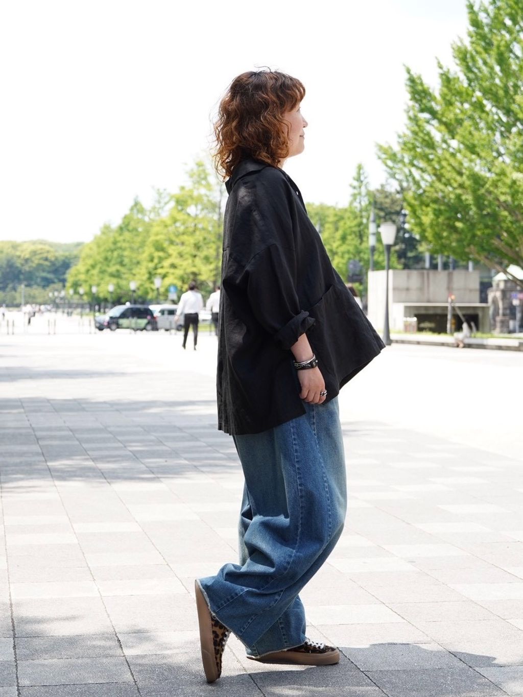 追加》11OZデニム スウィッチパンツのコーディネートスナップ（YY