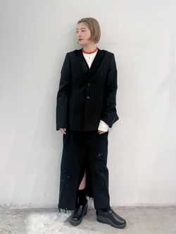 CHIKA KISADA 別注 LAYERED JACKET CJ-25117：ジャケット（テーラード