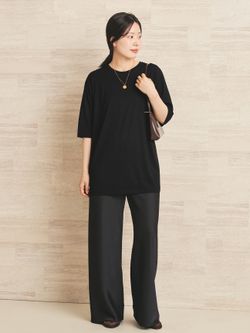toropical jersey Tシャツのコーディネートスナップ（risa）｜Plage