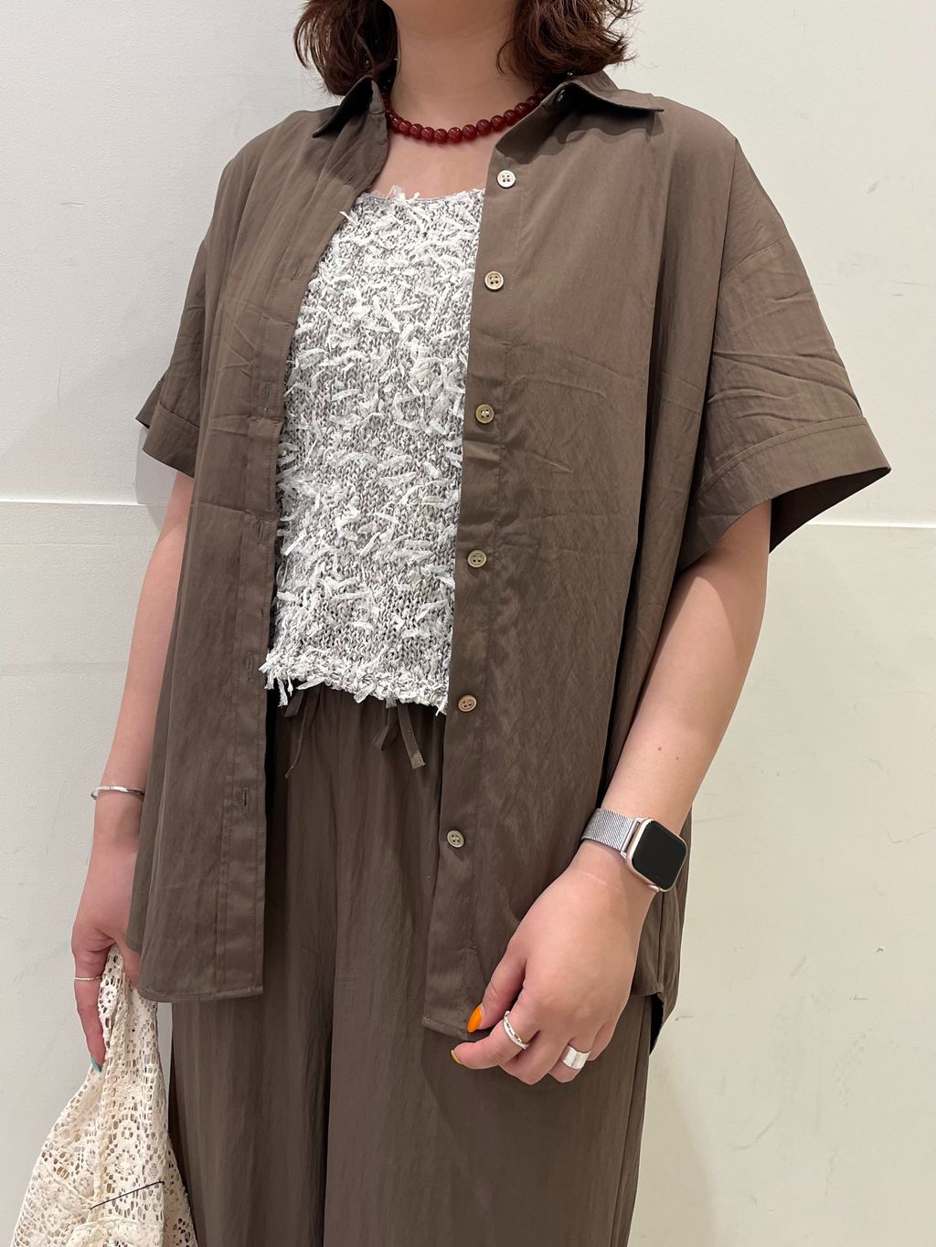 Journal Standard シャツとパンツのセット 2枚セット / 手洗い可］ハーフスリーブシャツ+パンツ2SET