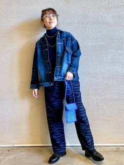 おおちゃ　journal standard luxe デニムジャケット journal standard luxeのコーディネートスナップ（OE）｜journal