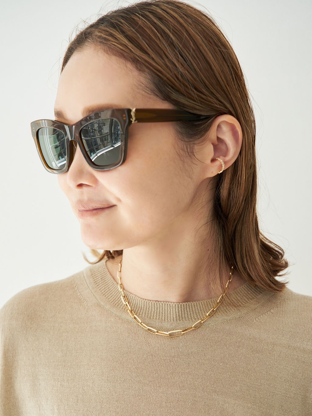 Deuxieme Classe  サン ローラン　サングラス SAINT LAURENT/サンローラン】SUNGLASSES（サングラス）｜Deuxieme