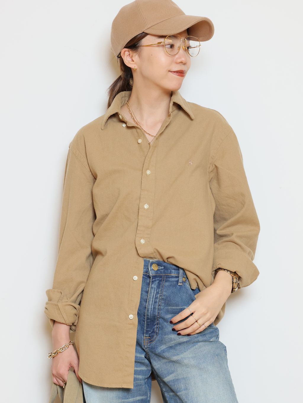 専用 MUSE de Deuxieme Classe ポロ ラルフローレンシャツ POLO RALPH LAUREN / ポロ ラルフ ローレン】FLANNEL BD シャツの