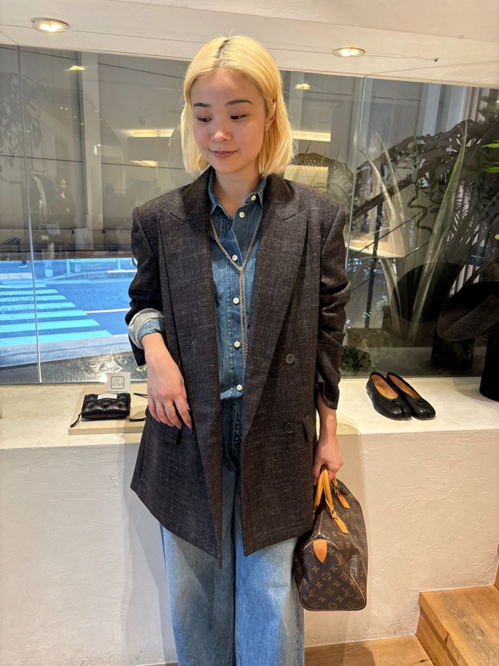 BALLI TWEED ジャケットのコーディネートスナップ（tsune）｜Plage