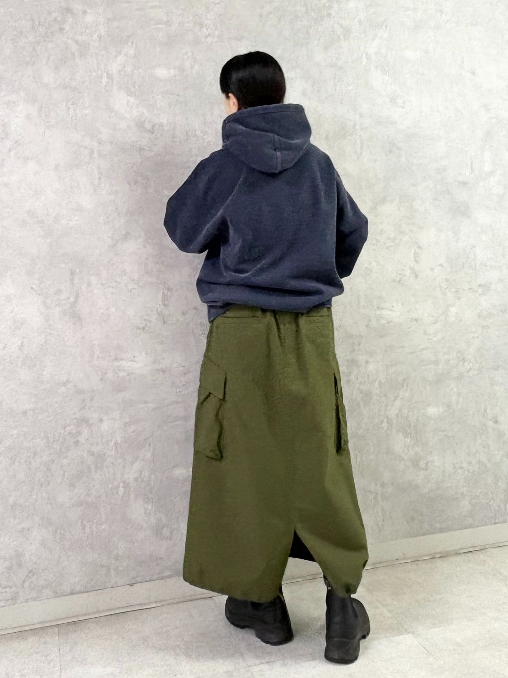 Print Damage Hoodieのコーディネートスナップ（K.H）｜journal