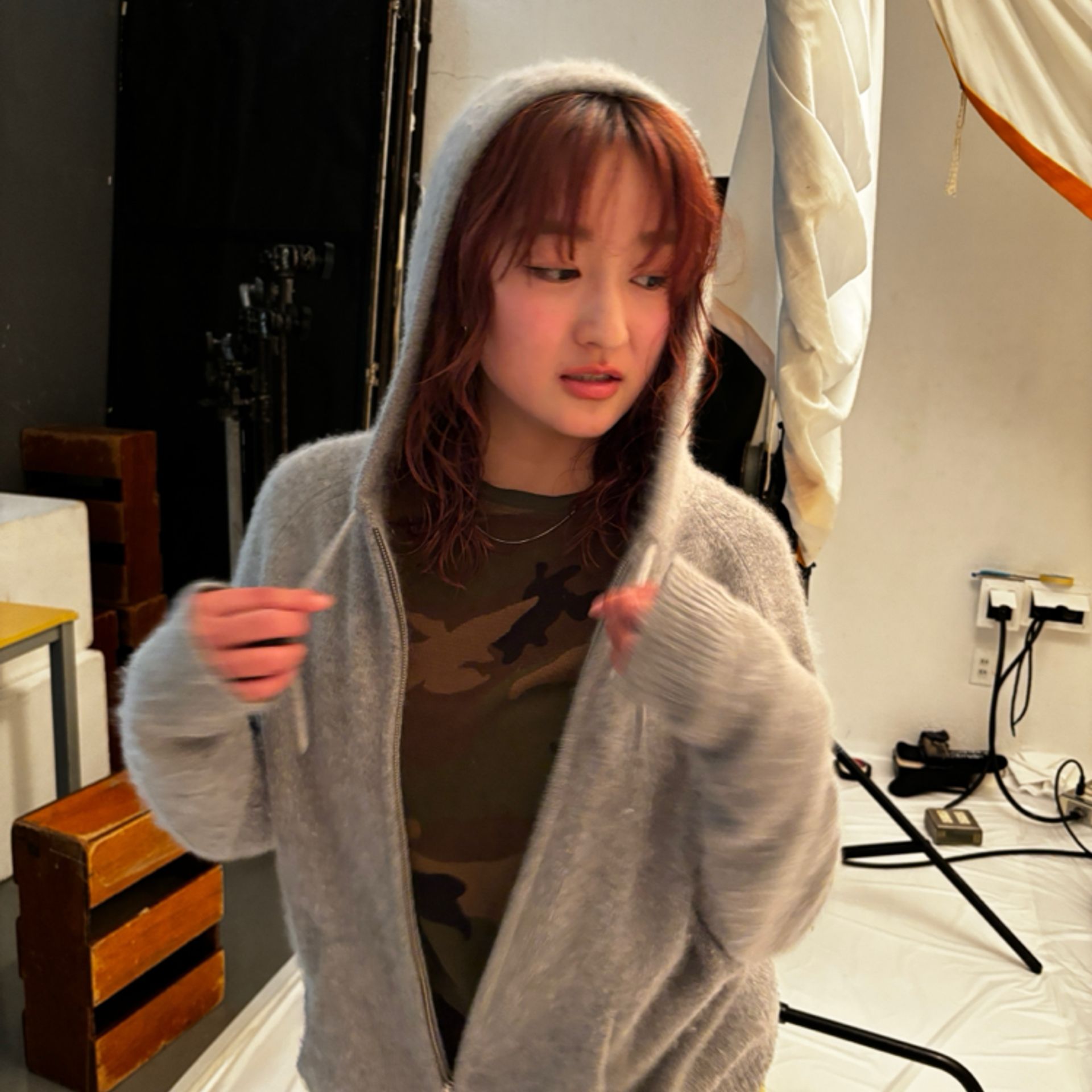 KOWGA / コウガ PALE ORIGINAL CAMO GIRL DRESSのコーディネート 