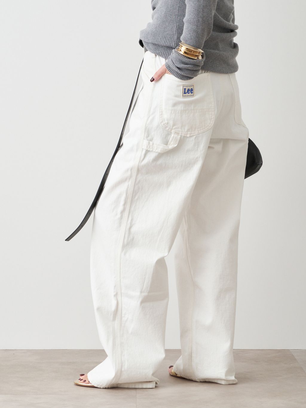 Lee ペインターデニムのコーディネートスナップ（MIZU）｜Deuxieme