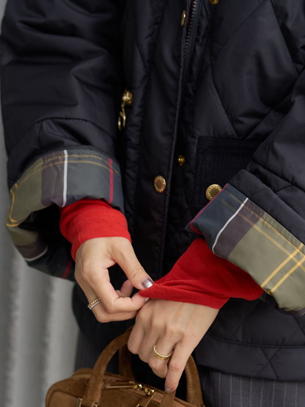 追加》Barbour/バブアー MARTHA QUILTED JK ジャケット LQU1840の