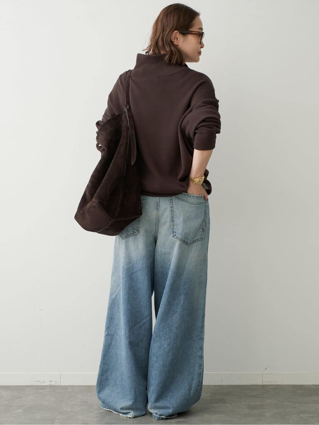 Deuxieme Classe購入MARCH11 トップス Smooth Half Zip プルオーバーのコーディネートスナップ（MIZU