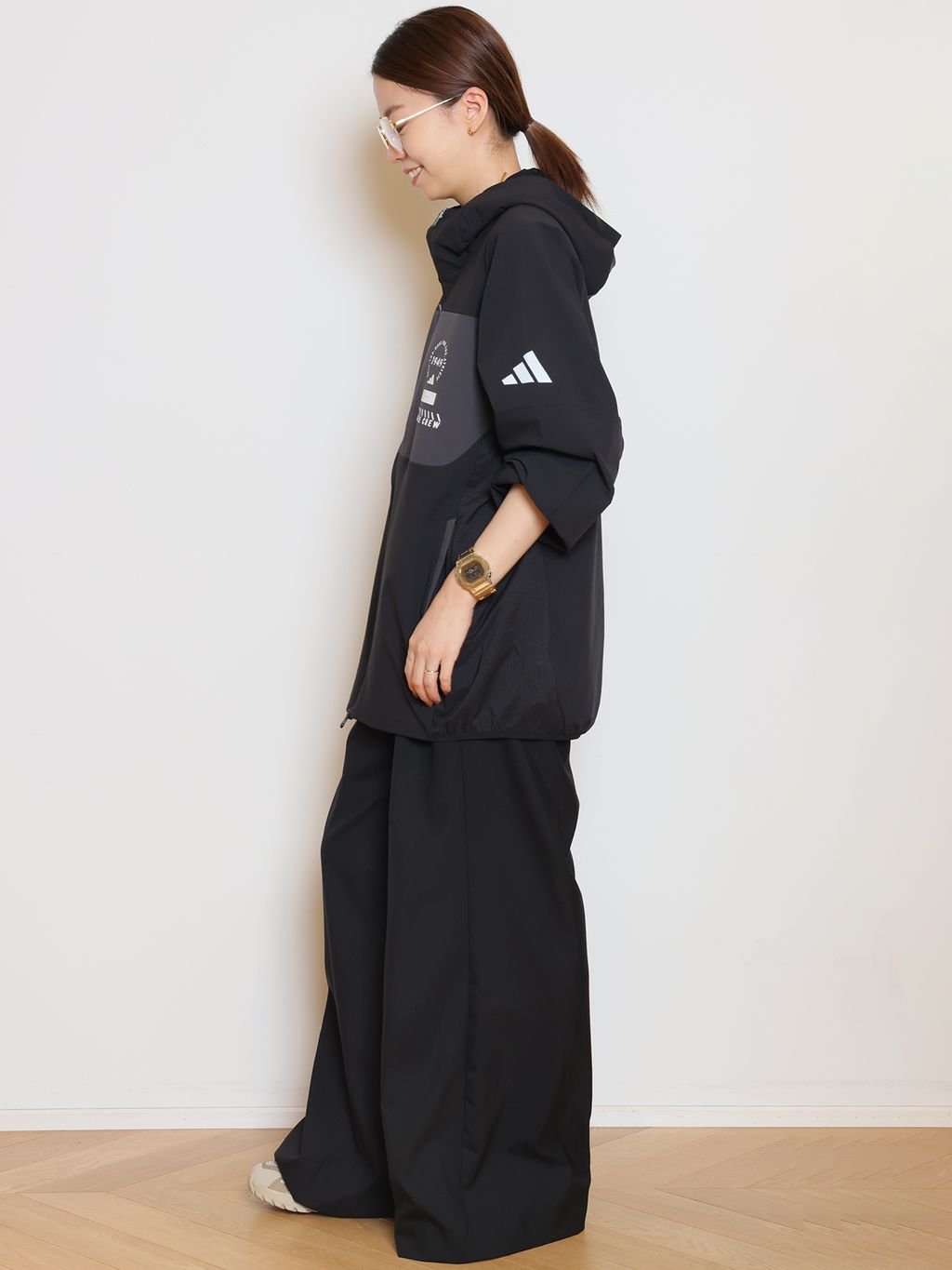 ADIDAS/アディダス】M ADPT ジャケットのコーディネートスナップ（HASE