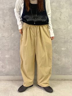 バフワッシャー イージーパンツのコーディネートスナップ（A.S