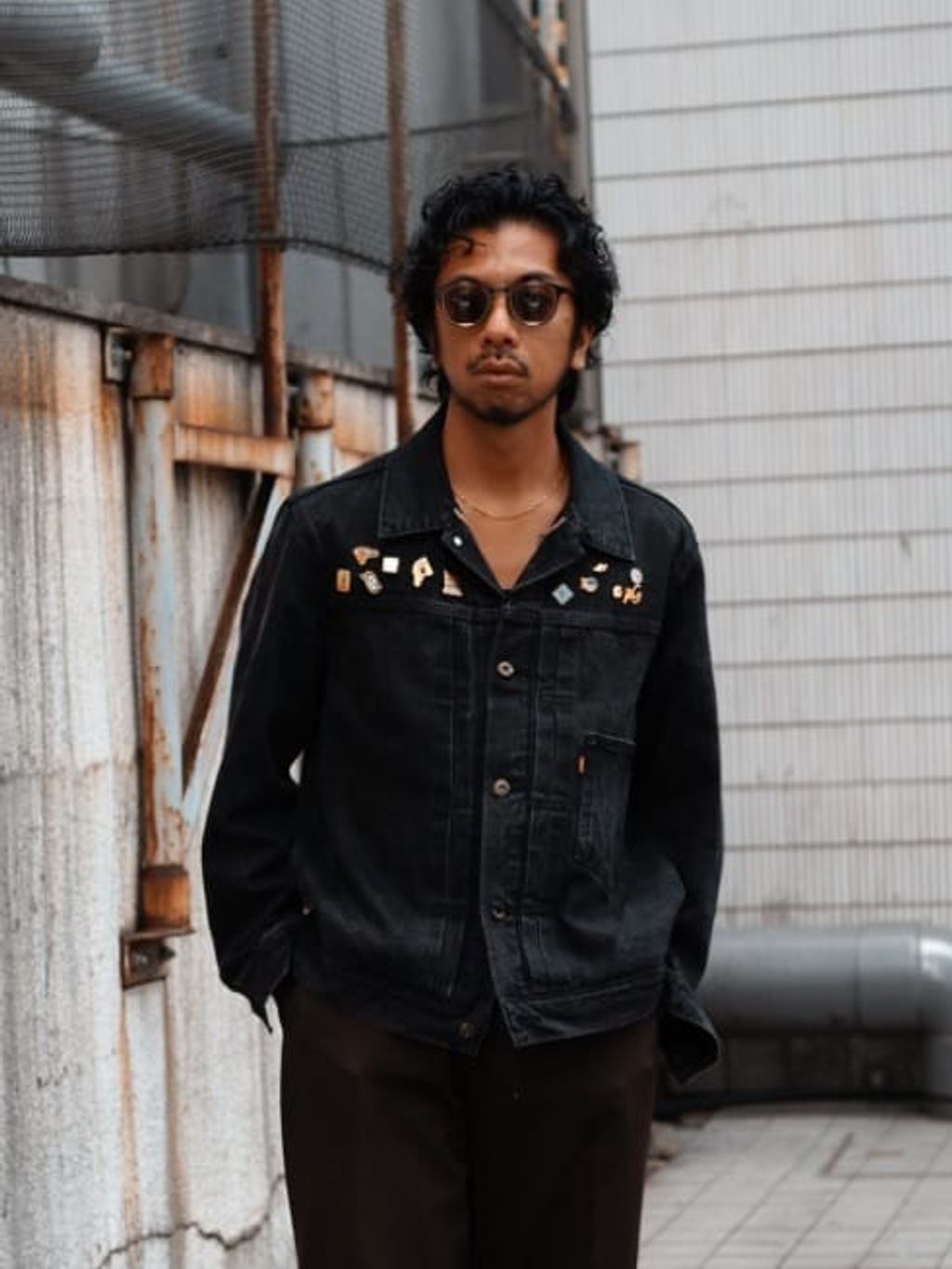 Levi's(リーバイス) 30th 別注 Type 1 Trucker Jacket BLACKの