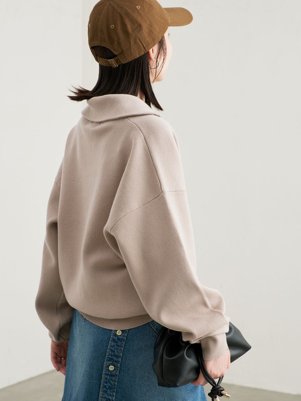WEB限定/追加》LE DENIM BDUデニムシャツのコーディネートスナップ