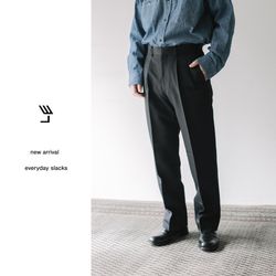 LE everyday slacks｜毎日でも穿きたいスラックス。｜L'ECHOPPE