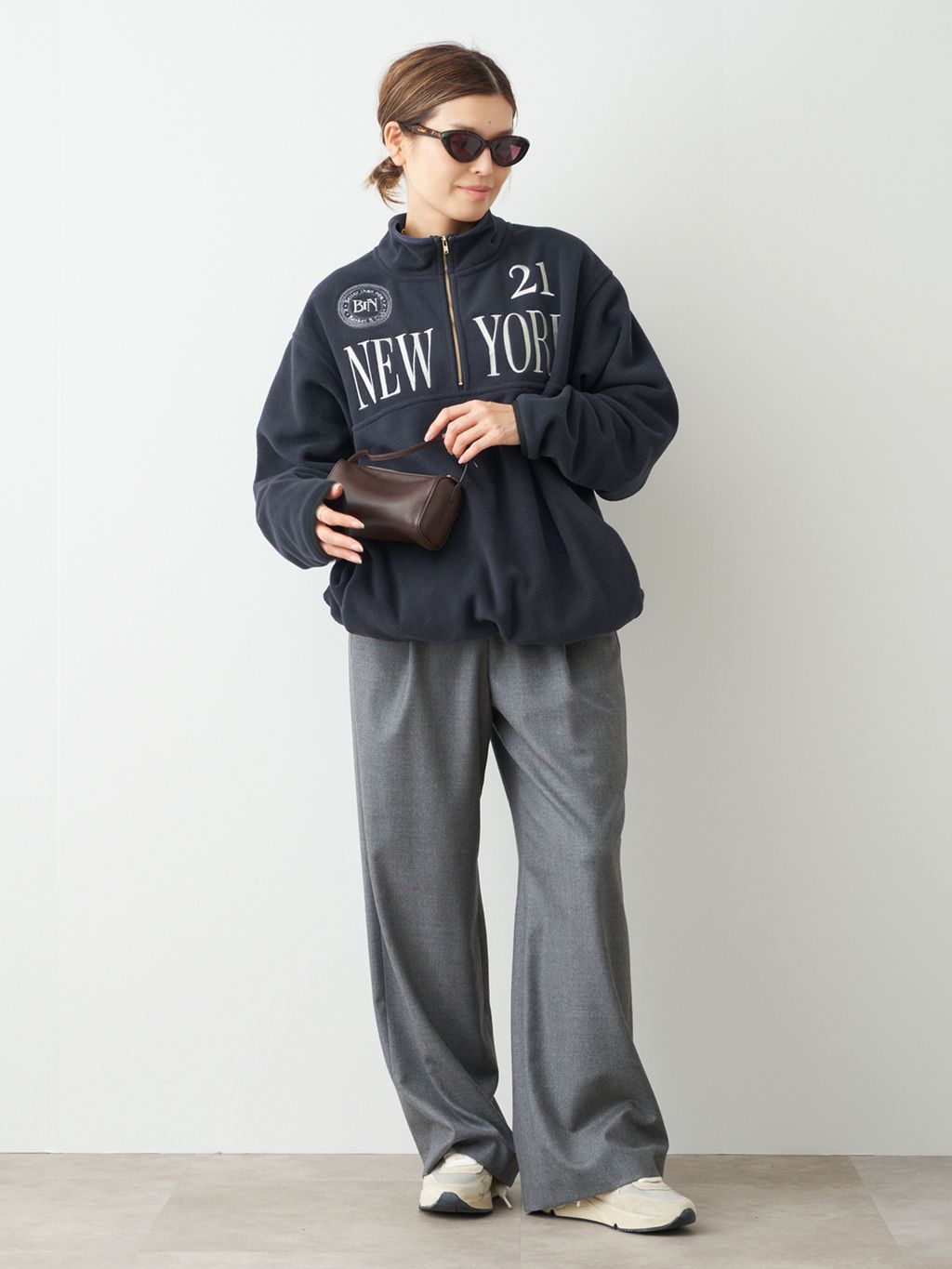 BTN Half Zip フリースのコーディネートスナップ（HIRO）｜Deuxieme
