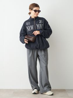 BTN Half Zip フリースのコーディネートスナップ（HIRO）｜Deuxieme
